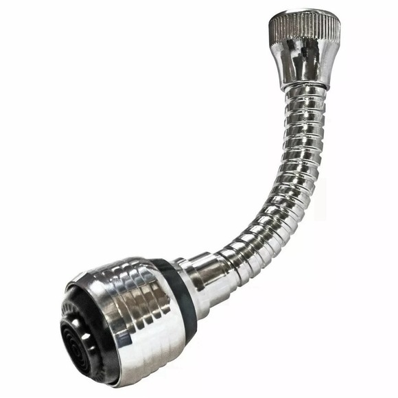 Turbo Flex 360° Flexible Faucet Sprayer Hose 6" Flexible Hose - AS SEEN ON TV - Picture 2 of 7
